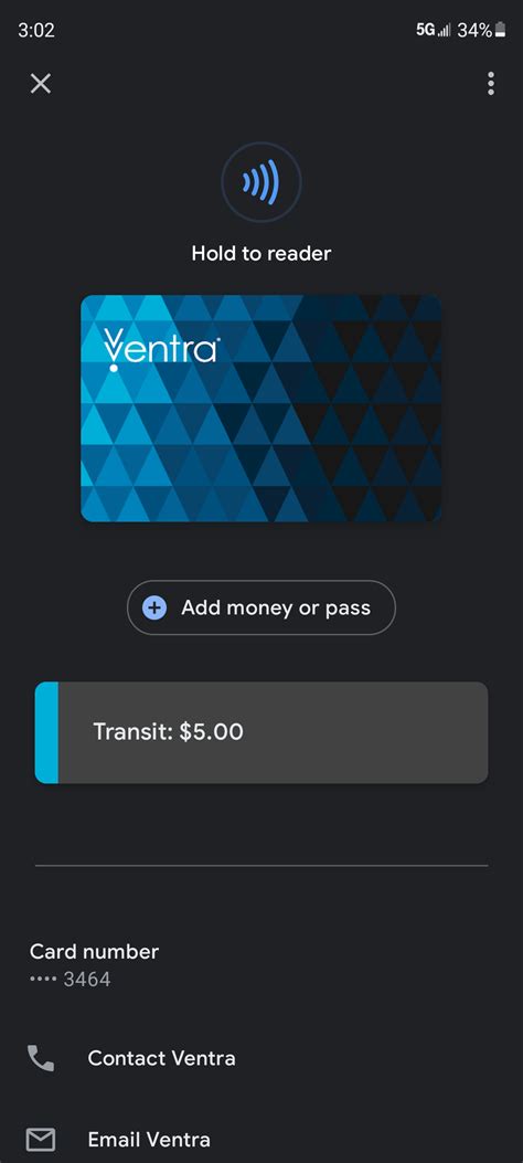 Ventra Card Can Now be Added to Google Pay for Easy, 